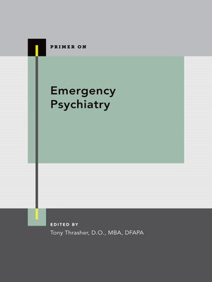 cover image of Emergency Psychiatry